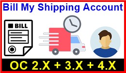 Bill My Shipping Account