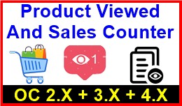 Product Viewed And Sales Counter