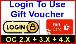 Login To Use Gift Voucher