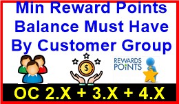 Min Reward Points Balance Must Have By Customer ..