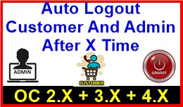 Auto Logout Customer And Admin After X Time