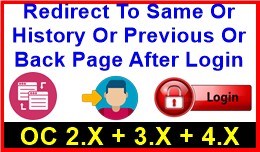 Redirect To Same Or History Or Previous Or Back ..