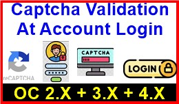 Captcha Validation At Account Login