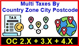 Multi Taxes By Country Zone City Postcode