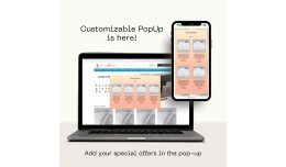 Customizable Pop-Up Special Offers
