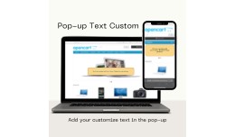 Popup Text Custom