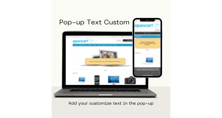 Popup Text Custom
