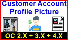 Customer Account Profile Picture