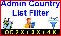 Admin Country List Filter