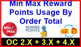 Min Max Reward Points Usage By Order Total