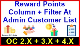 Reward Points Column + Filter At Admin Customer ..