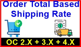 Order Total Based Shipping Rate