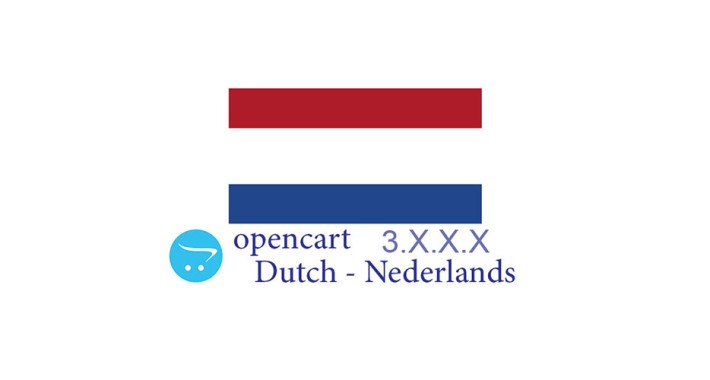 Opencart 3.0.x.x - Full Language Pack - Dutch Nederlands