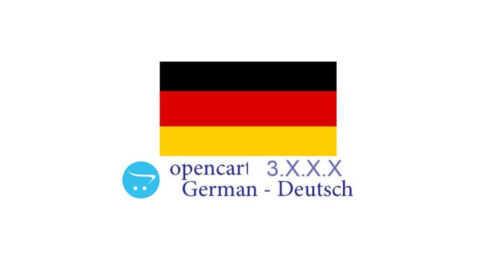 Opencart 3.0.x.x - Full Language Pack - German Deutsch