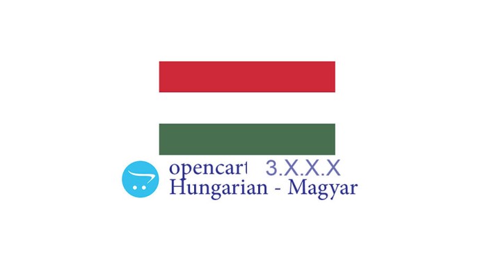 Opencart 3.0.x.x - Full Language Pack - Hungarian Magyar