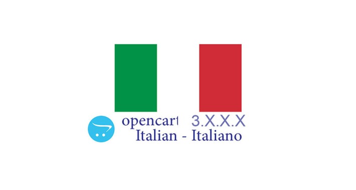 Opencart 3.0.x.x - Full Language Pack - Italian Italiano