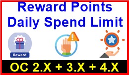 Reward Points Daily Spend Limit