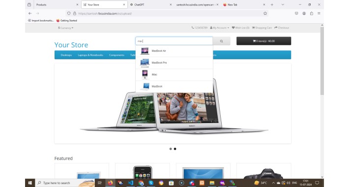 Ajax Live Search