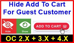 Hide Add To Cart For Guest Customer
