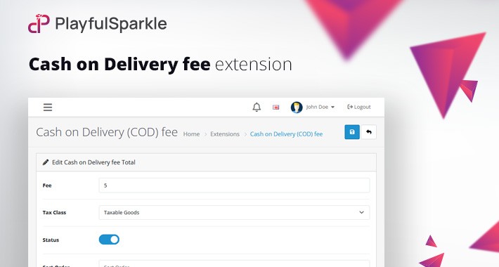 Cash on Delivery (COD) fee