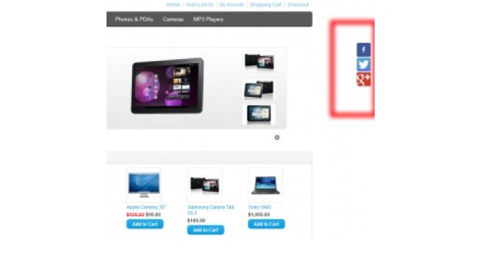 Social Media Buttons