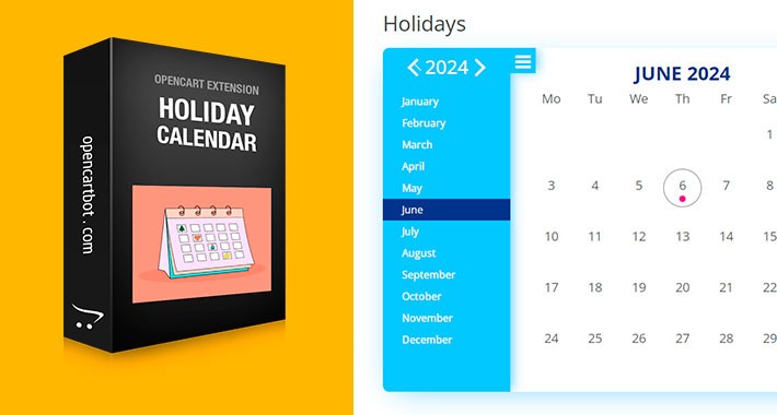 Holidays: Marketing Calendar, Event Calendar