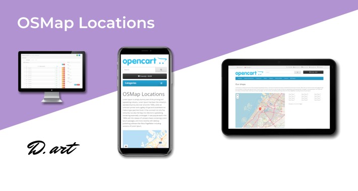 OSMap Locations