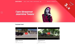 Sweetstream - Youtuber, Gamer, Streamer - Template