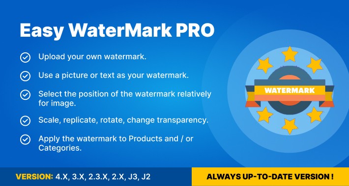 Easy WaterMark PRO (support v. 1.5-4.*)