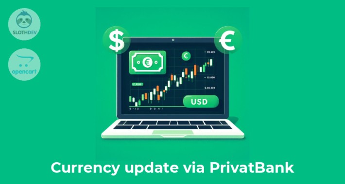 Currency update via PrivatBank