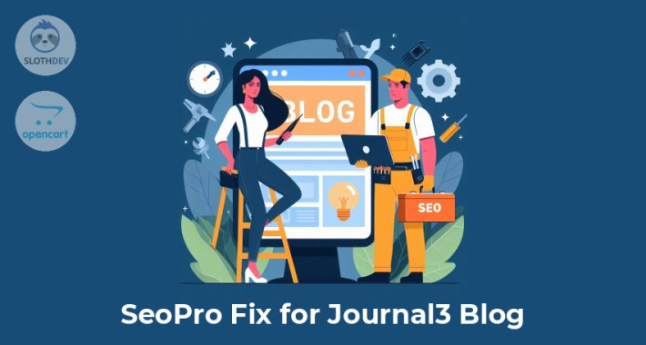 SeoPro Fix for Journal3 Blog