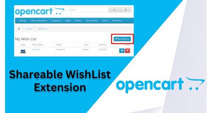 Shareable WishList - Share Your WishList With Anyone