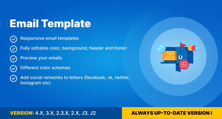 Pretty emails for Opencart 1.5*-4.*