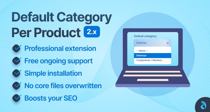 Default Category Per Product 2.x