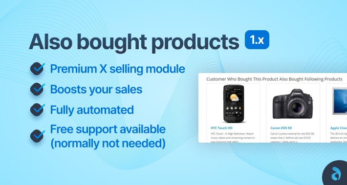 Also purchased products / Also bought products