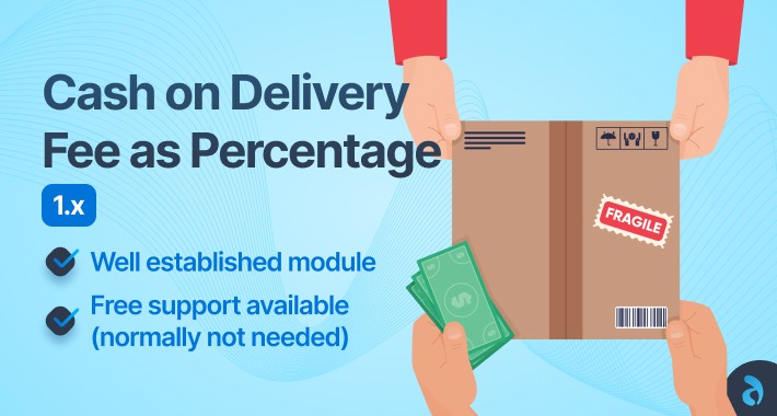 Cash On Delivery Fee / COD Fee as Percentage