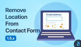 Remove Location from Contact form