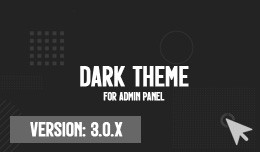 Dark Theme for Admin Panel