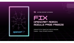 Fix OpenCart Admin Module Freezing Issue