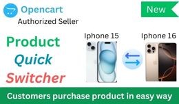 Product Quick Switcher for Opencart Integration
