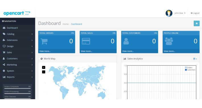 Opencart 3.0.4.0 Stable installation
