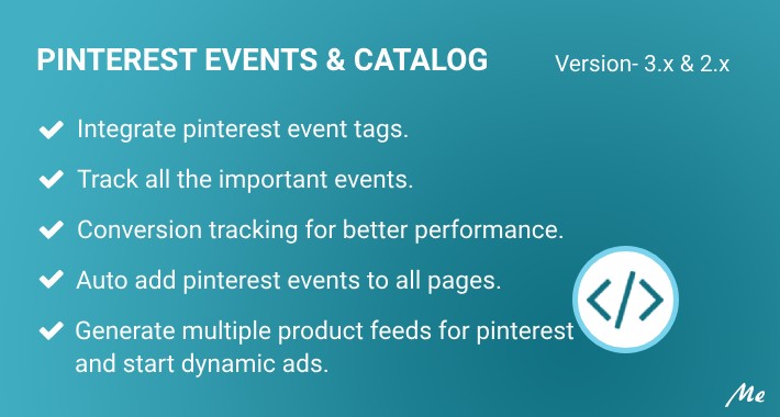 Pinterest Events & Catalog Feed