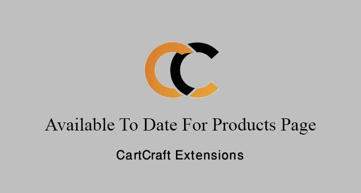 Available To Date For Products