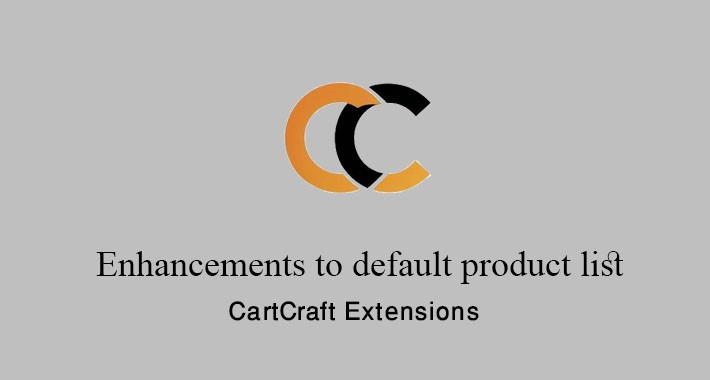 Enhancements to default product list