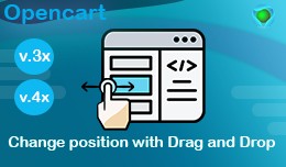 Change layout position with Drag and Drop