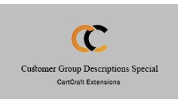 Customer Group Descriptions Special