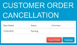 Customer Order Cancellation