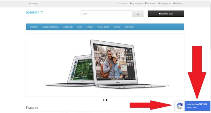 Google Invisible ReCAPTCHA V3