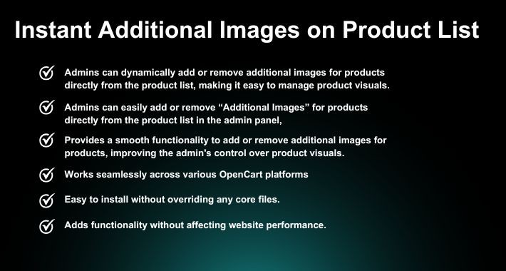 Advance Admin Quick Add - Remove Additional Image