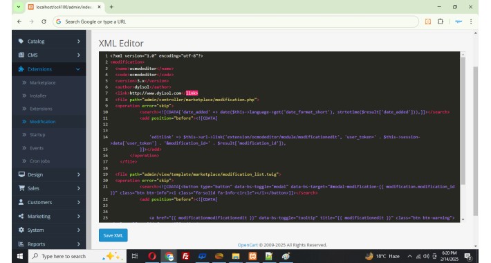 ocmodeditor